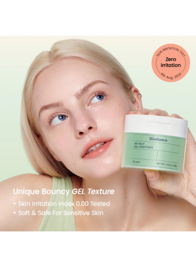 Biodance Sea Kelp Gel Toner Pads – Hydrating, Soothing & Pore-Care Korean Kelp Pads for Glowing, Balanced Skin - Image 3